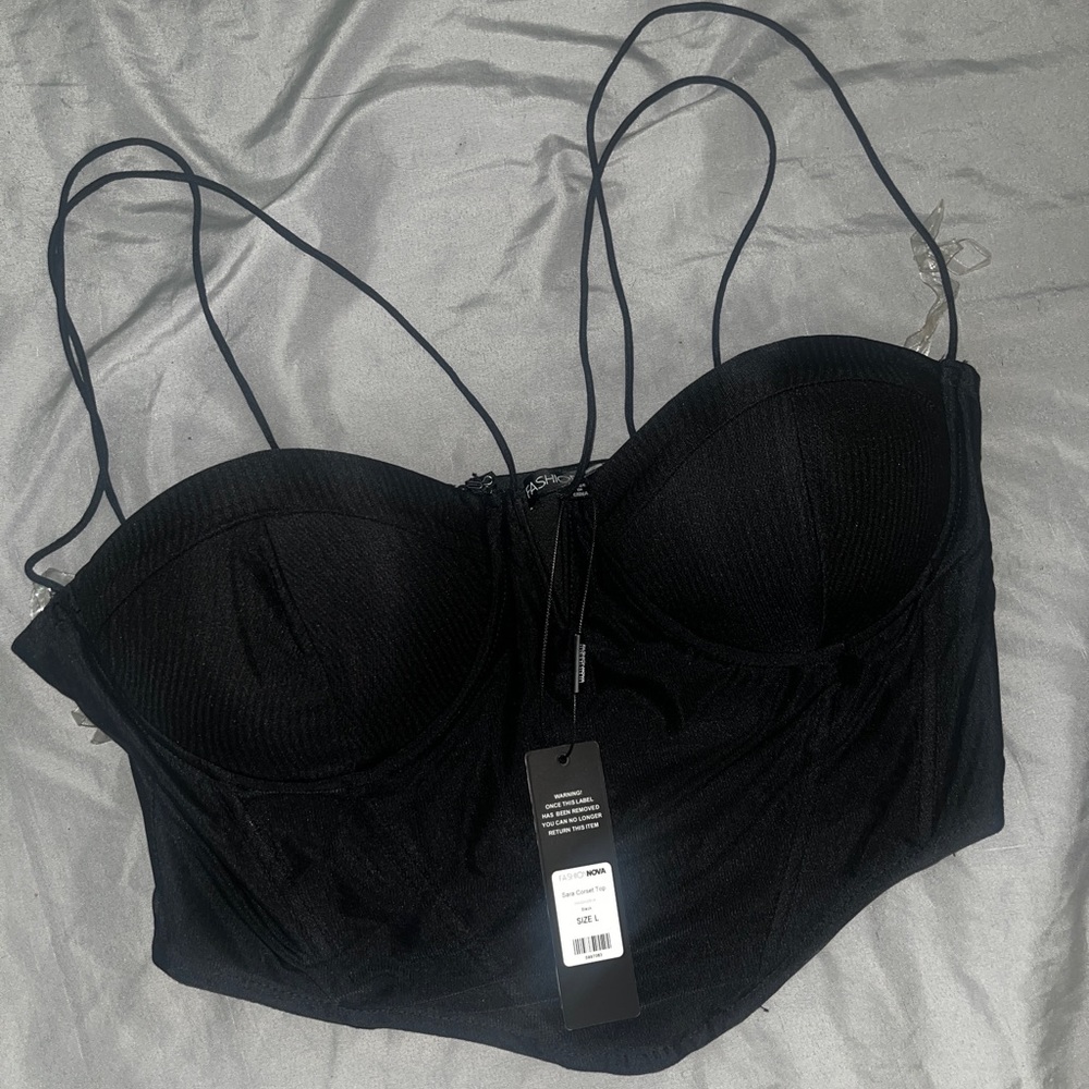 Corset crop top